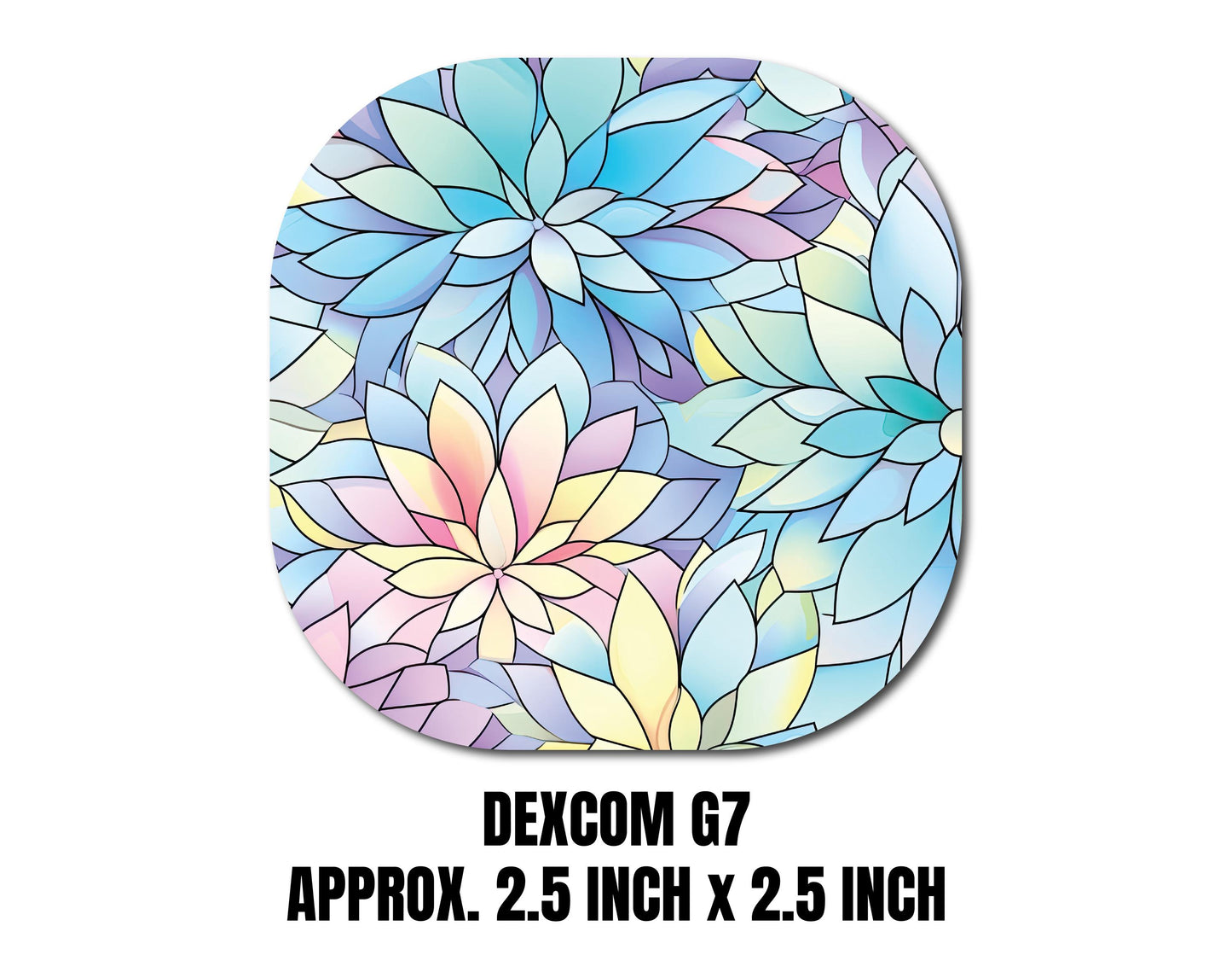 Spring Butterflies Continuous Glucose Monitor (CGM) Decorative Over Patch (no hole)