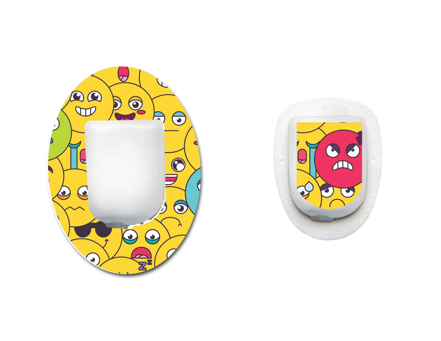 Emojis Continuous Glucose Monitor (CGM) Decorative Set