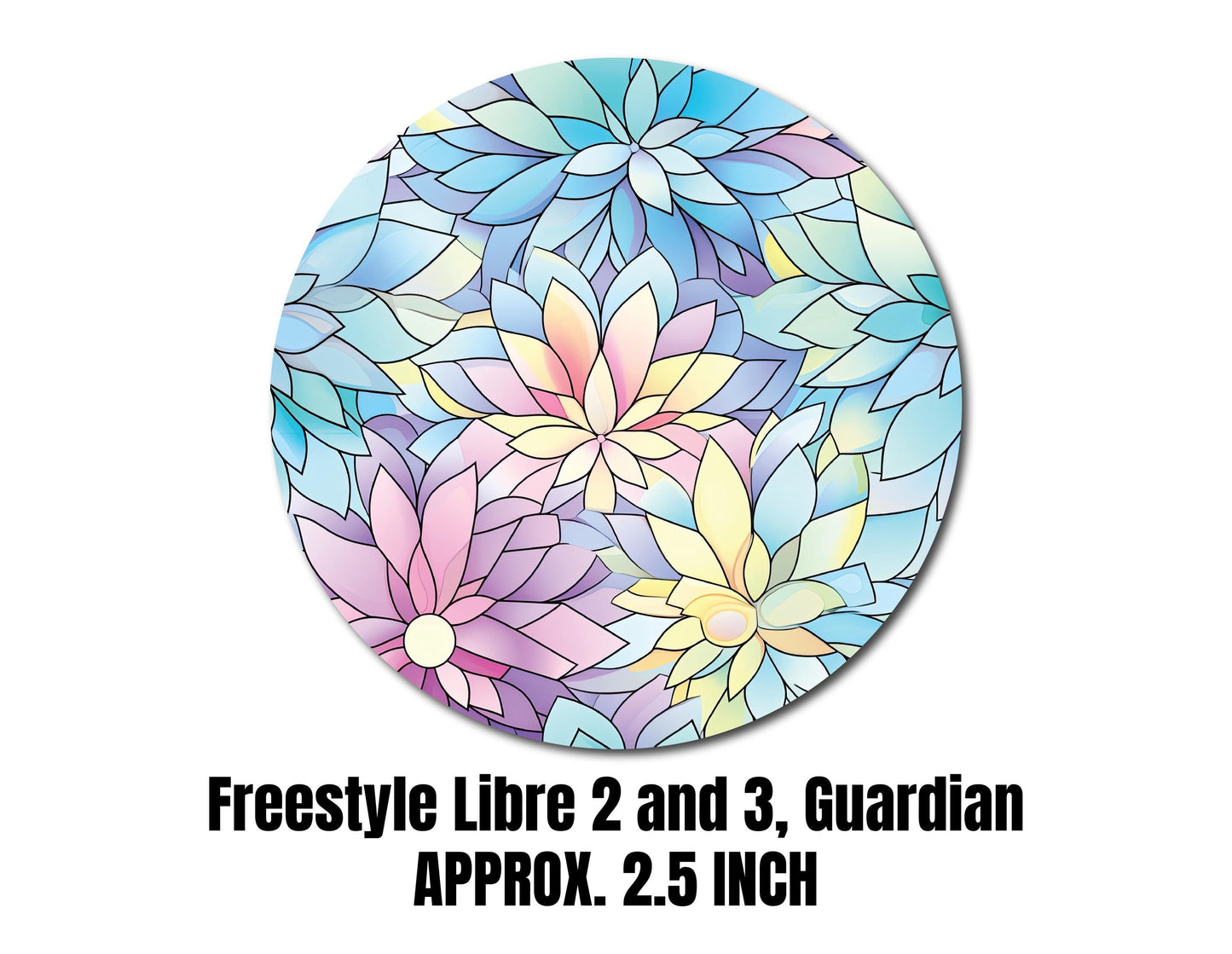 Spring Butterflies Continuous Glucose Monitor (CGM) Decorative Over Patch (no hole)