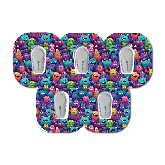 Monsters 5 Pack CGM Patches