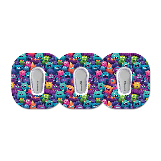 Monsters 3 Pack CGM PatcheS