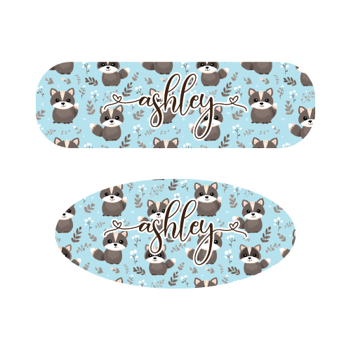 Raccoon Feeding Pump Decal - Infinity or Kangaroo