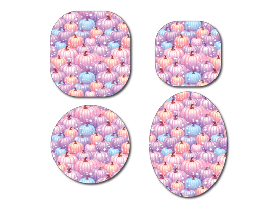 Colourful Pumpkins CGM Decorative Over Patch (No Hole)