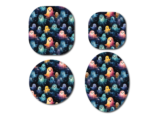 Ghostly Dark CGM Decorative Over Patch (No Hole)