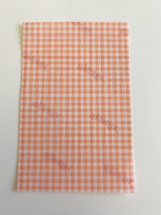 Peachy Gingham