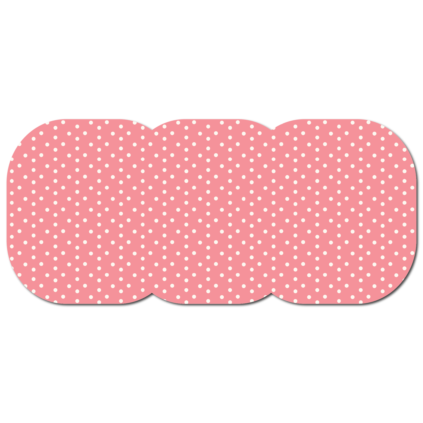 Strawberry Coquette Dark Pink Dots 3 Pack CGM Patches