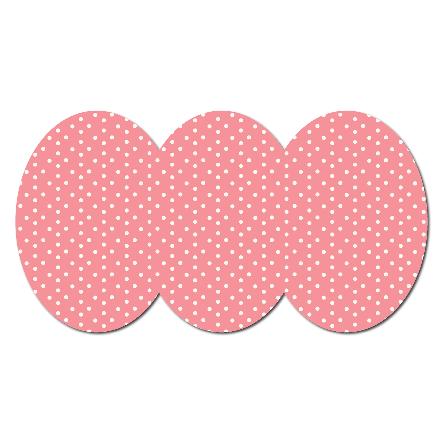 Strawberry Coquette Dark Pink Dots 3 Pack CGM Patches