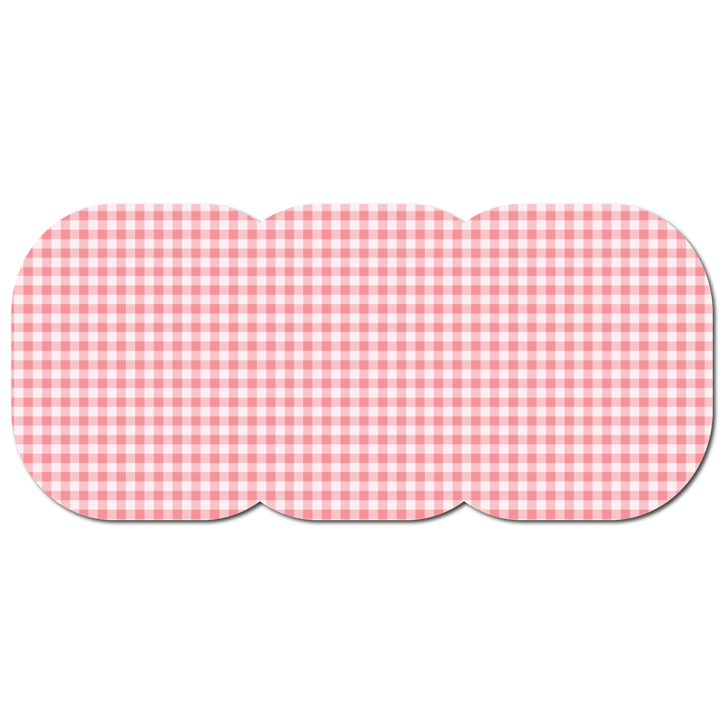 Strawberry Coquette Dark Gingham 3 Pack CGM Patches