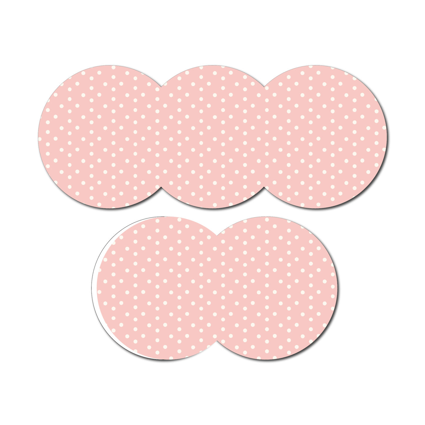 Strawberry Coquette Light Dots 5 Pack CGM Patches