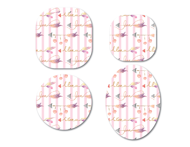 Arrows CGM Decorative Over Patch (No Hole)