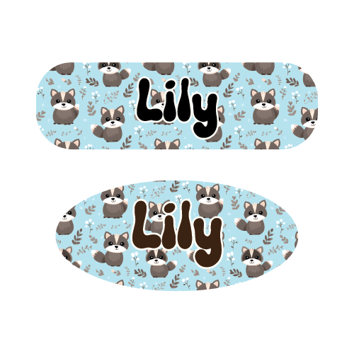 Raccoon Feeding Pump Decal - Infinity or Kangaroo