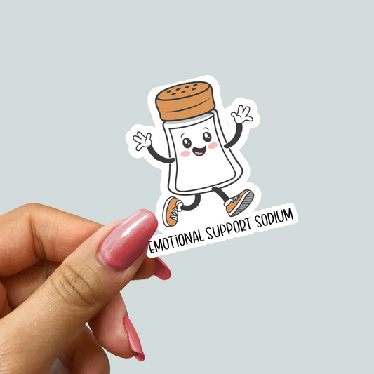 Emotional Support Sodium Sticker