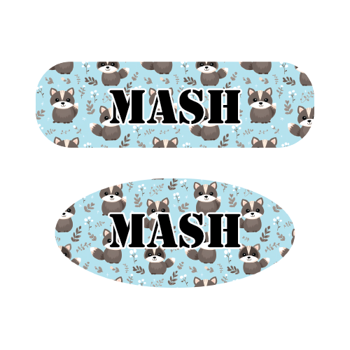 Raccoon Feeding Pump Decal - Infinity or Kangaroo