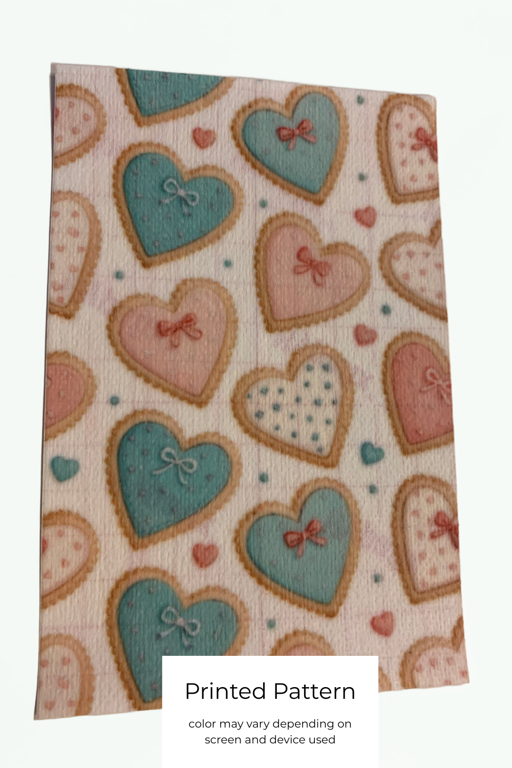 Heart Sugar Cookies CGM Patch