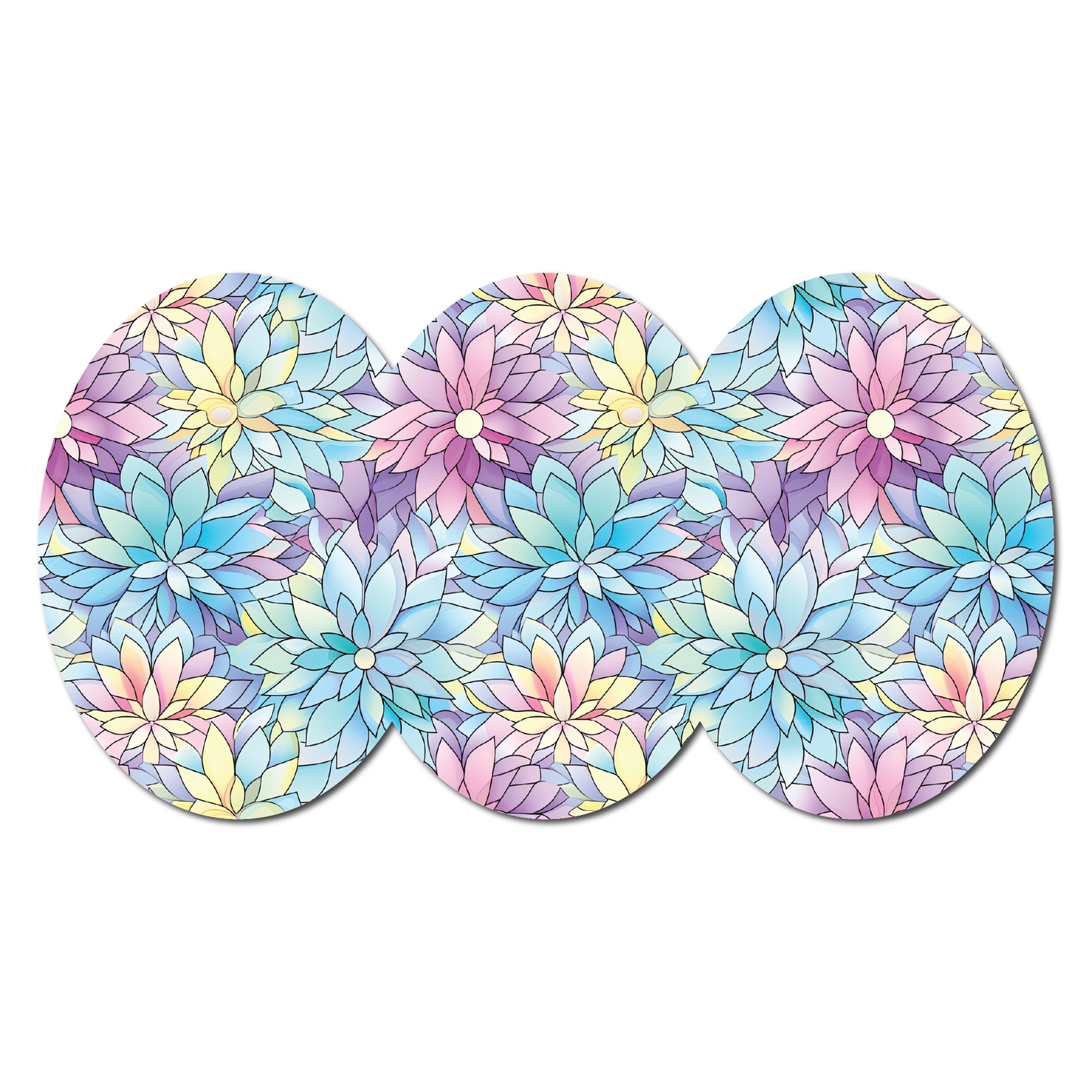 Stained Glass 3 Pack CGM Patches
