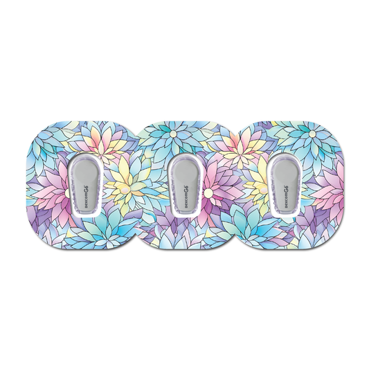 Stained Glass 3 Pack CGM Patches