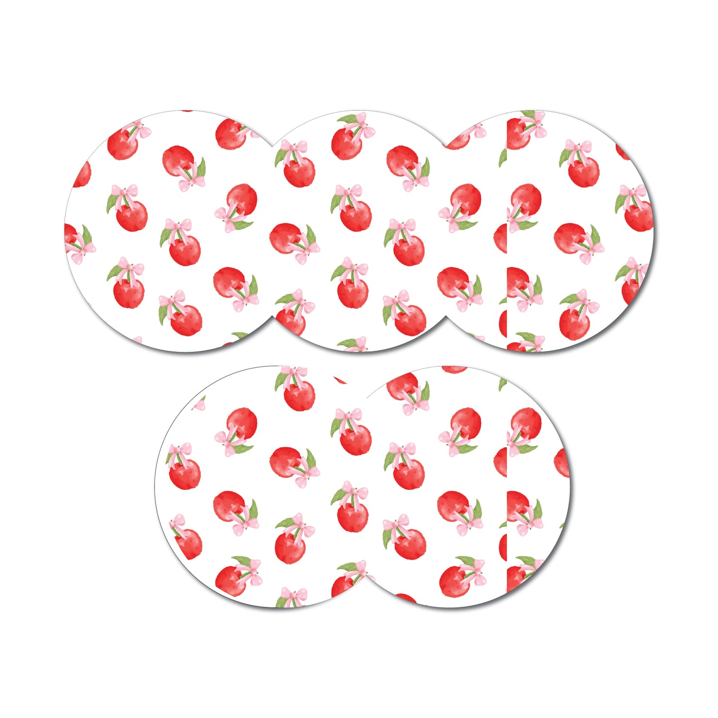 Cherry Coquette Tossed 5 Pack CGM Patches