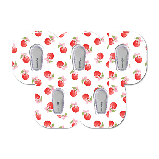 Cherry Coquette Tossed 5 Pack CGM Patches