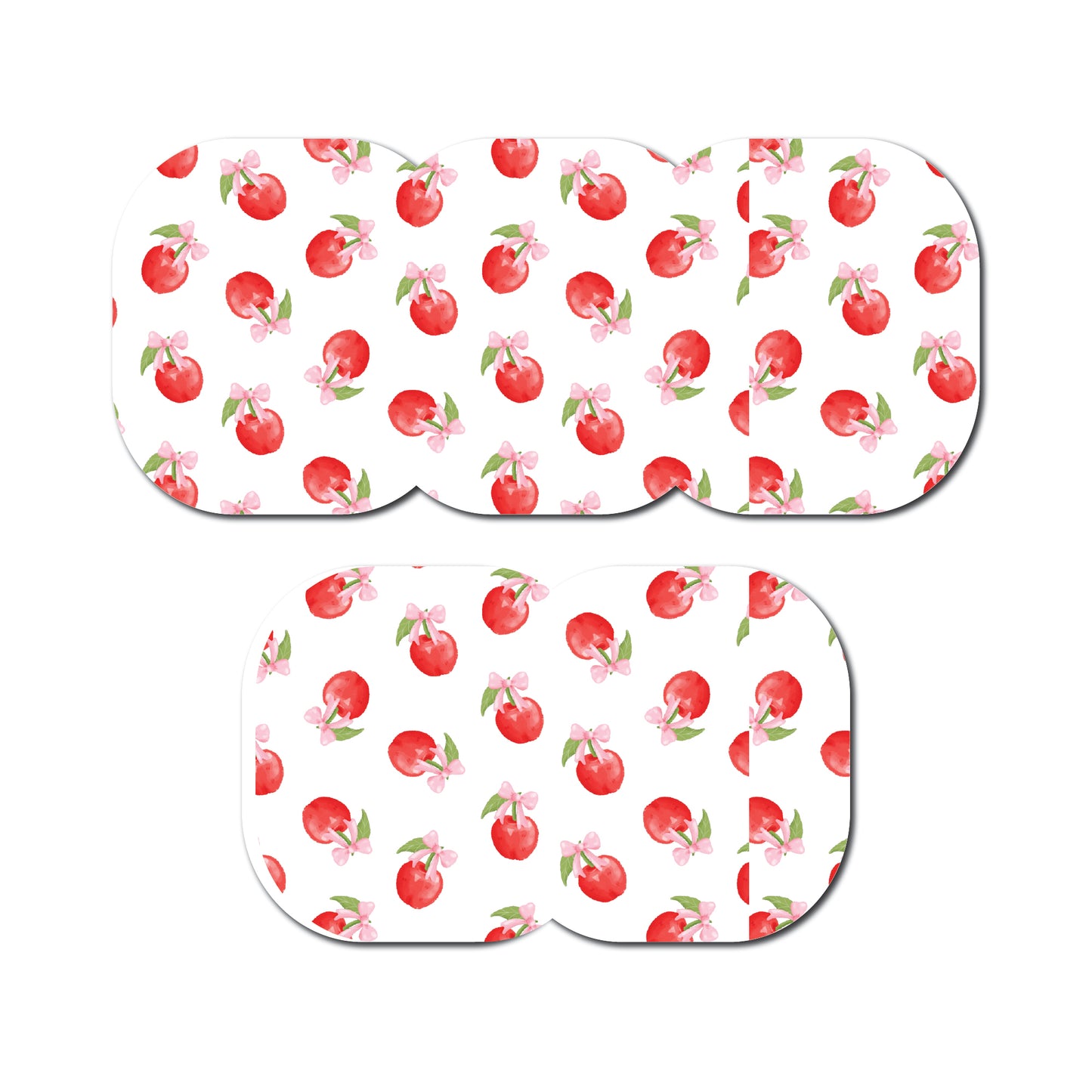 Cherry Coquette Tossed 5 Pack CGM Patches