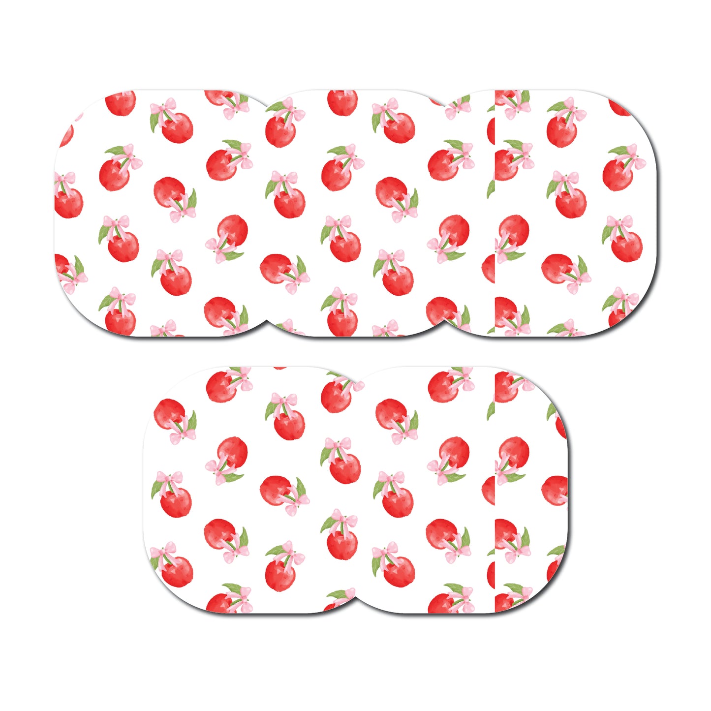 Cherry Coquette Tossed 5 Pack CGM Patches
