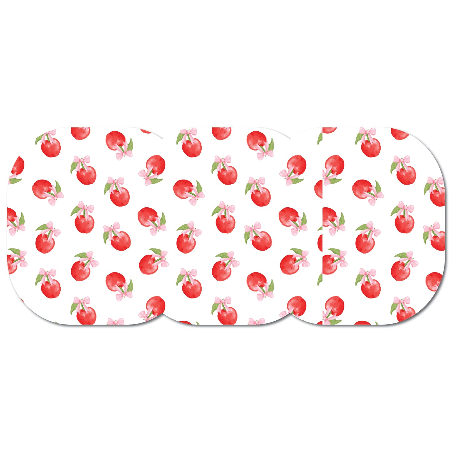 Cherry Coquette Tossed 3 Pack CGM Patches
