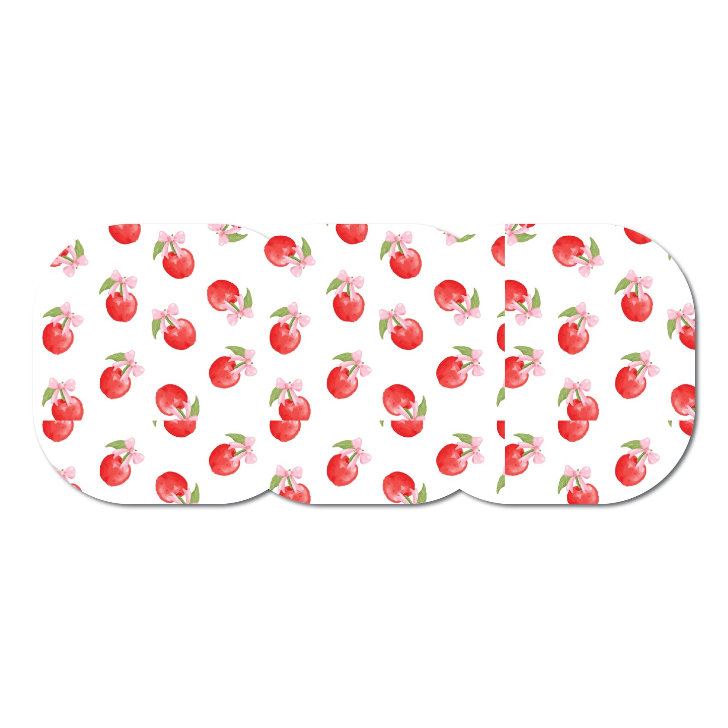 Cherry Coquette Tossed 3 Pack CGM Patches