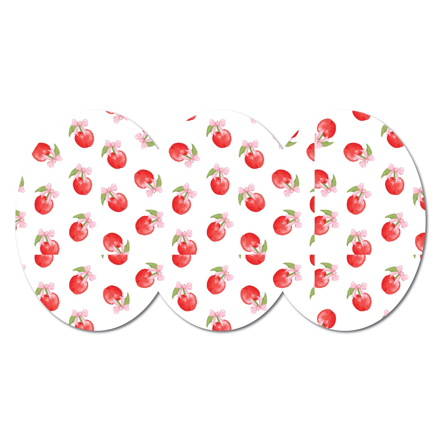 Cherry Coquette Tossed 3 Pack CGM Patches