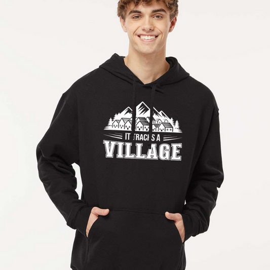 It Trachs A Village – Adult Hoodie