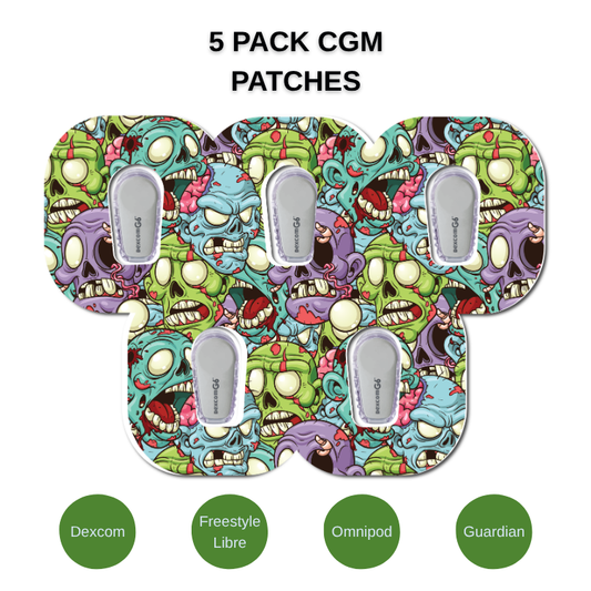 Zombie 5 Pack CGM Patches