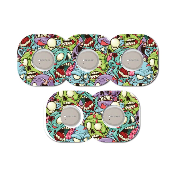 Zombie 5 Pack CGM Patches